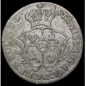 Stanisław August Poniatowski, 2 grosze srebrne, 1773 AP, Warsaw - rare