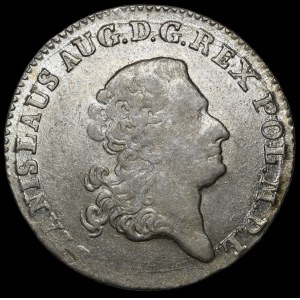 Stanisław August Poniatowski, Złotówka 1766 FS, Warszawa - b. ładna