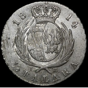 Herzogtum Warschau, 1/6 Taler 1814 IB, Warschau – sehr schön