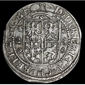 Knížecí Prusko, Jiří Vilém, Ort 1624, Královec – BRAND