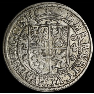 Prusy Książęce, Jerzy Wilhelm, Ort 1624, Królewiec - BRAN