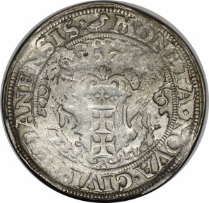 Oblężenie Gdańska, Talar 1577, Gdańsk - Tallemann - b. rzadki