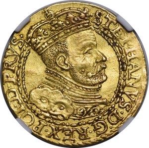 Stefan Batory, Dukat 1586, Gdańsk