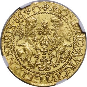 Stefan Batory, Dukat 1586, Gdańsk