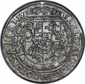 Zygmunt III Waza, Talar 1630 II, Bydgoszcz - wąska postać, bez kokardy - rzadki i piękny