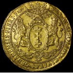 Zygmunt III Waza, Donatywa wagi 8 dukatów 1614, Gdańsk - ilustrowana - rzadkość