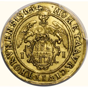 Władysław IV Vasa, 1634 II Ducat, Toruń—rare