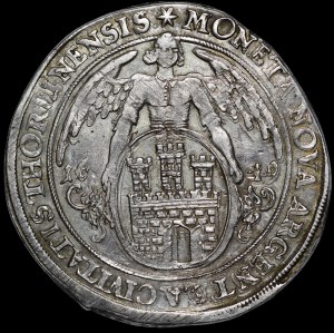 Jan II Kazimierz, Talar 1649, Toruń - b. rzadki i b. ładny
