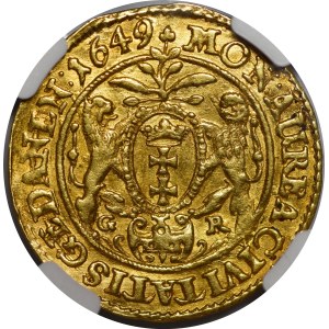 John II Casimir, 1649 GR Ducat, Gdańsk