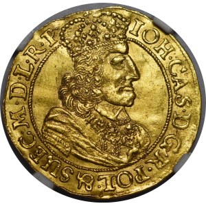 John II Casimir, Ducat 1658 DL, Gdańsk