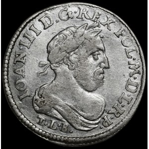 Jan III Sobieski, Szóstak 1680 TLB, Bydgoszcz - rzadszy