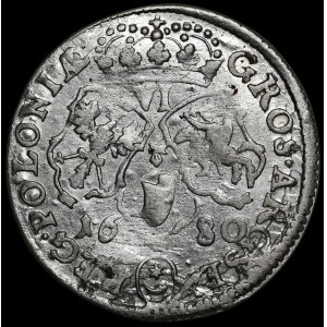 Jan III Sobieski, Szóstak 1680 TLB, Bydgoszcz - rzadszy