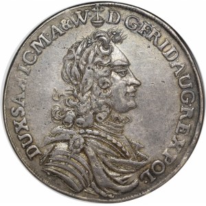August II the Strong, 1704 ILH Thaler, Dresden – extremely rare