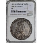 August II the Strong, 1704 ILH Thaler, Dresden – extremely rare