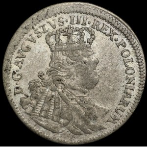 Augusto III di Sassonia, 6 agosto 1754 d.C., Lipsia - variante