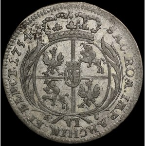 Augusto III di Sassonia, 6 agosto 1754 d.C., Lipsia - variante