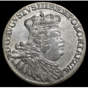 August III Sas, Szóstak 1756 EC, Lipsk - piękny