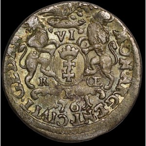August III of Saxony, Szóstak, 1761 REOE, Gdańsk
