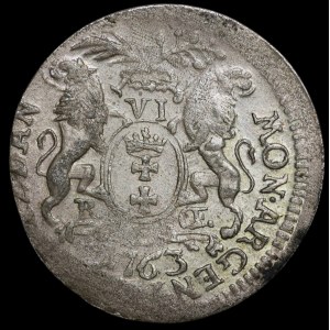 August III of Saxony, Szóstak, 1763 REOE, Gdańsk