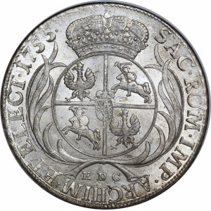 August III Sas, Talar 1756 EDC, Lipsk - rzadki i piękny