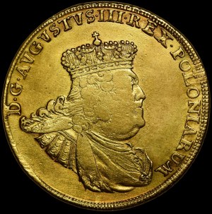 August III Sas, 10 talarów (podwójny august d’or) 1756 EC