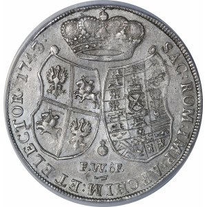 August III Sas, Talar 1743 FWóF, Drezno