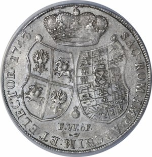 August III Sas, Talar 1743 FWóF, Drezno