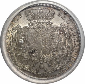 August III Sas, Talar 1757 IDB, Drezno - piękny i b. rzadki