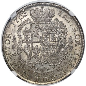 August III Sas, Talar 1763 FWóF, Drezno