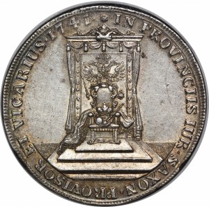 August III Sas, Talar wikariacki 1741, Drezno
