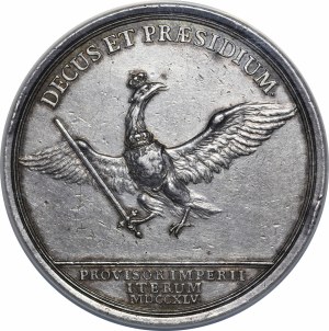 August III Sas, Dwutalar wikariacki 1745, Drezno - rzadki