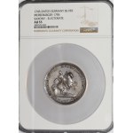 August III of Saxony, 1745 vicarage two-thaler, Dresden—rare