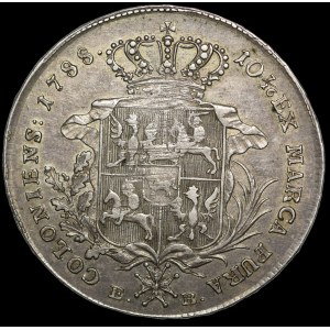 Stanisław August Poniatowski, 1788 EB Talar, Warsaw—variant