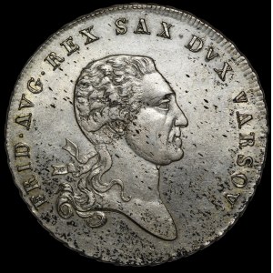 Duchy of Warsaw Talar 1814 IB, Warsaw - Zbichorski Collection