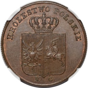 November Uprising, 3 grosze, 1831 KG – rare and beautiful