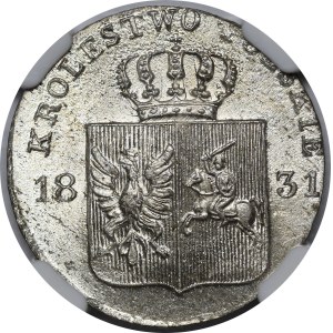 November Uprising, 10 groszy, 1831 KG – beautiful