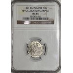 November Uprising, 10 groszy, 1831 KG – beautiful