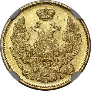 Polen, Russische Teilung, 3 Rubel = 20 Złoty, 1834, NGC MS61