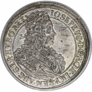Śląsk - Śląsk pod panowaniem habsburskim, Józef I, Talar 1707 FN, Wrocław - b. rzadki i b. ładny
