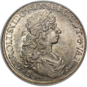 Pomořansko – Západní Pomořansko pod švédskou nadvládou, Karel XI., 1/3 talaru (1/2 guldenu), 1674 DS, Štětín