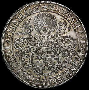 Silesia - Duchy of Legnica, Brzeg, and Wołów, The Three Brothers, Thaler 1659 EW, Brzeg - very rare and very nice