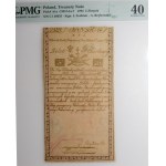 5 złotych 1794 - seria N. C 1. - filigran [J HONIG] - ŁADNY