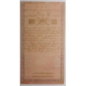 5 złotych 1794 - seria N. E. 2. - filigran [ZOONEN] - PIĘKNY i RZADKI