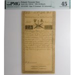 25 złotych 1794 - seria B - niski numer - PIĘKNY