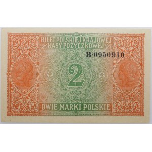 2 marki polskie 1916 - Generał B