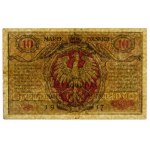 10 Polish Marks, 1916 - General A - Tickets