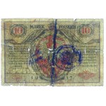 10 marek polskich 1916 - Generał A - Biletów - FAŁSZERSTWO
