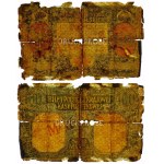 100 Polish marks, 1916 - PROTOTYPE - General - set of obverse and reverse