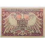 50 Mark 1919 BANK FÜR WESTPOLEN – ehemals Lucow – SELTEN