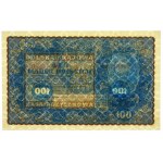 100 polnische Mark 1919 – SERIE N – WUNDERSCHÖN